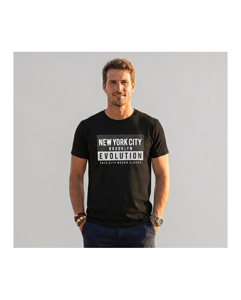 Camiseta de Hombre Estampadas Ny City