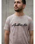 Camiseta de Hombre Manga Corta Beige