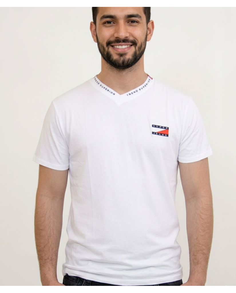 Camiseta de Hombre Manga Corta Super Jeans
