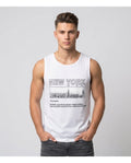 Camiseta Tirantes Hombre Estampadas New York
