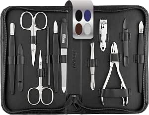 Set de Manicura y Pedicura de 12 Piezas con Estuche