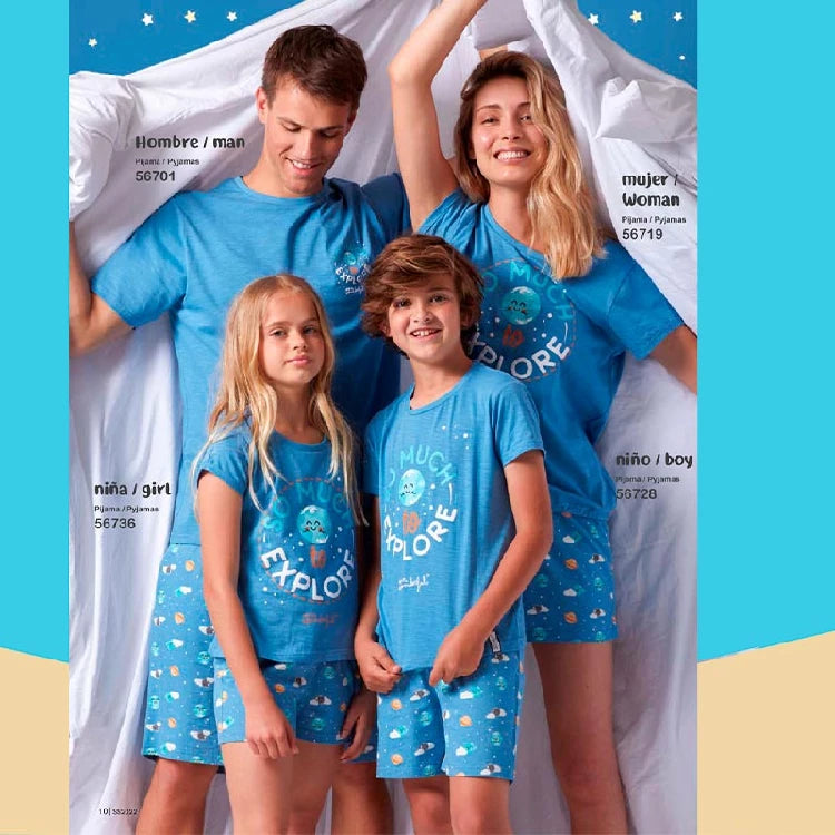Pijama de Niña Primavera-verano Ref. 56736 (imagen 4)