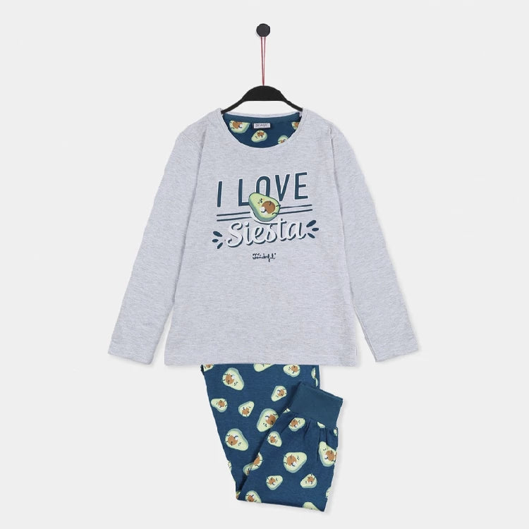 Pijama de Niña Punto Afelpado otoño-Invierno (imagen 3)