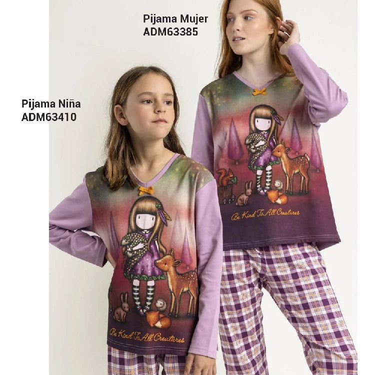 Pijama de Mujer Interlock Ref. 63385 (imagen 3)