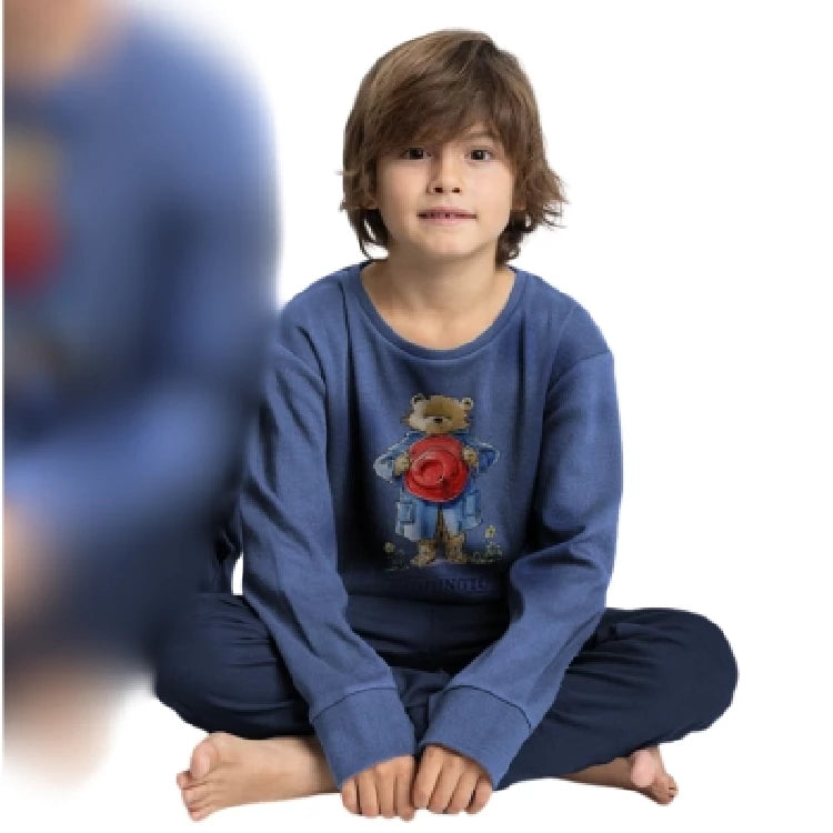 Pijama Infantil de Niño Punto Interlock Ref. 63877