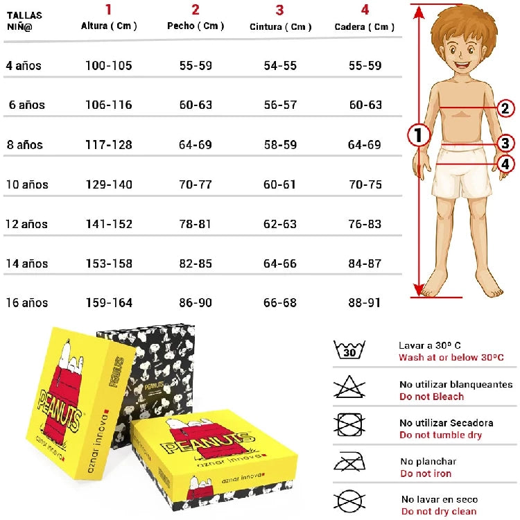Pijama Infantil de Niño Punto (imagen 5)