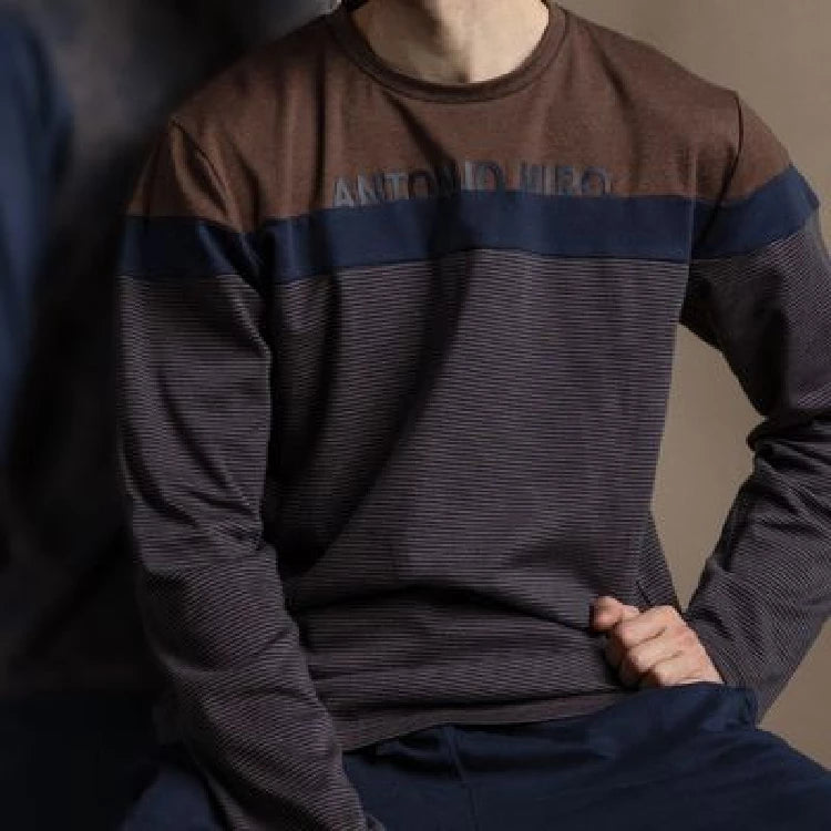 Pijama de Hombre Punto Interlock Ref. 64183
