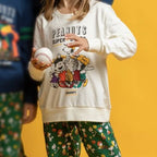 Pijama de Niña Punto Interlock