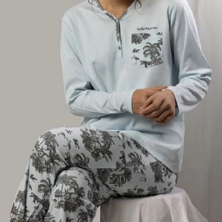 Pijama de Mujer Interlock Ref. 64689