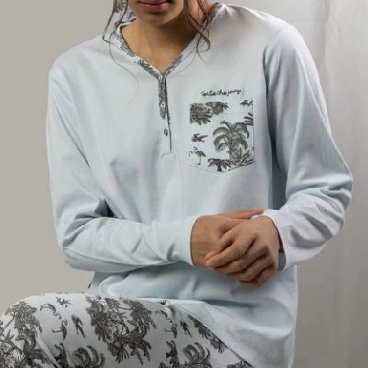 Pijama de Mujer Interlock Ref. 64689 (imagen 2)