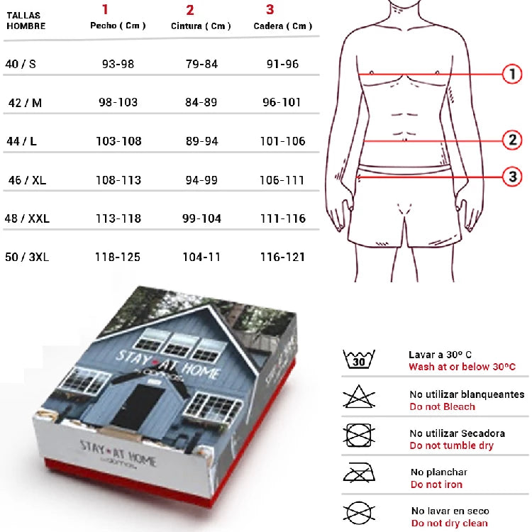 Pijama de Hombre Punto Slub Ref. 64778 (imagen 4)