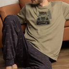 Pijama de Hombre Punto Interlock Ref. 64826