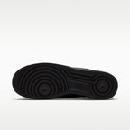 Nike Air Force 1 Low '07 Negra Piel Granulada - vista superior
