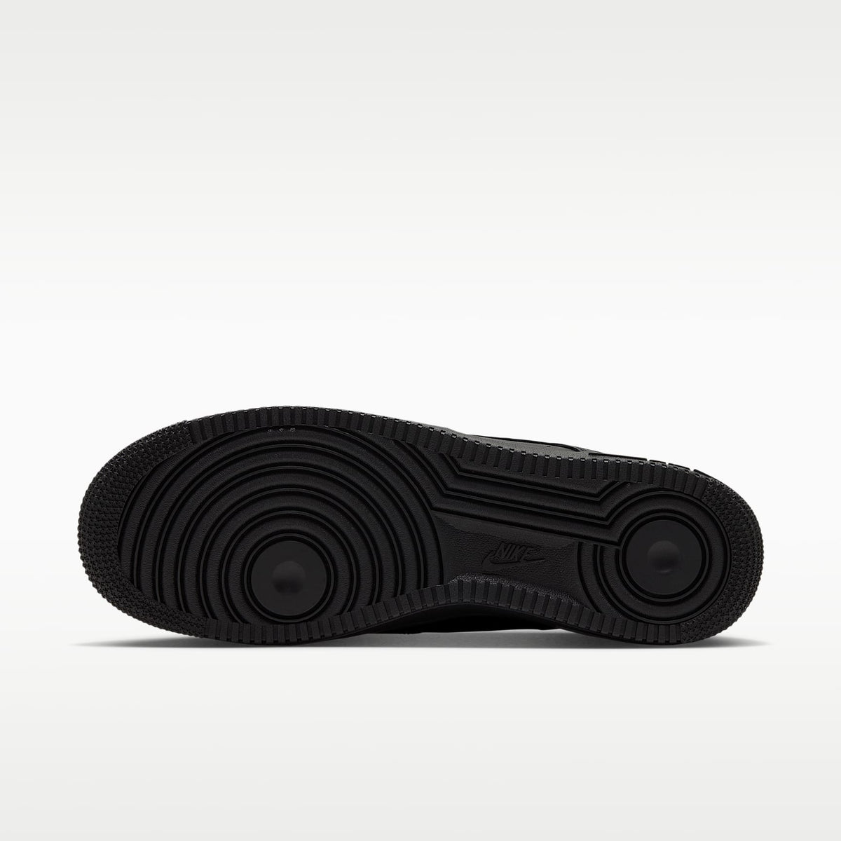 Nike Air Force 1 Low '07 Negra Piel Granulada - vista superior