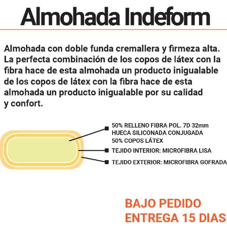 Almohada Indeform (imagen 3)