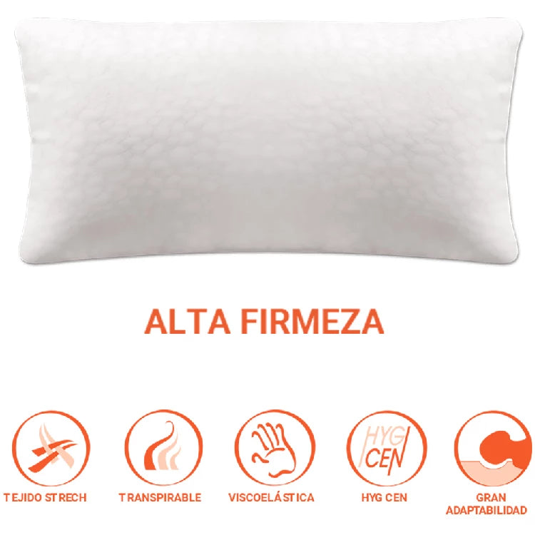 Almohada Almoviscoc Viscoelástica Copos