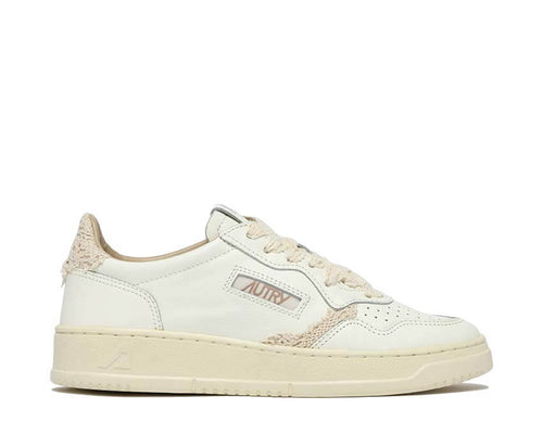 Autry Medalist Low Beige Macramé vista lateral