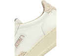Autry Medalist Low Beige Macramé vista frontal