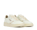 Autry Medalist Low Beige Macramé suela