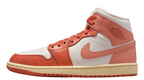 Jordan 1 Mid Madder Root vista lateral