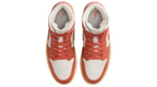 Jordan 1 Mid Madder Root vista frontal