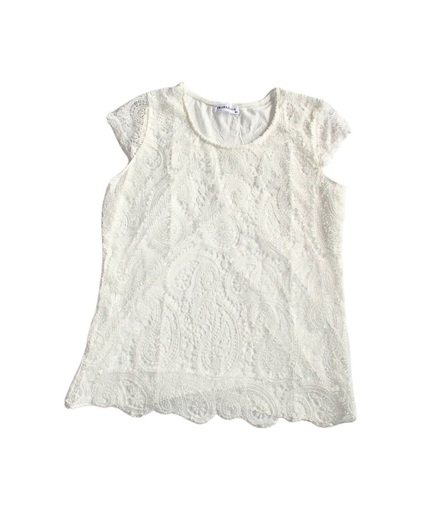 Camiseta de Mujer Encaje Manga Corta (imagen 6)