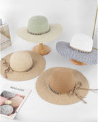 Sombrero Mujer Cenefas Piedras (imagen 2)