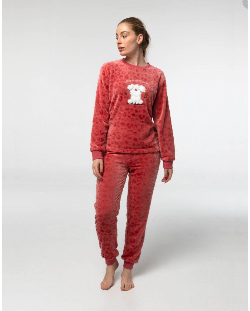 Pijama Coralina Mujer Perrito (imagen 2)