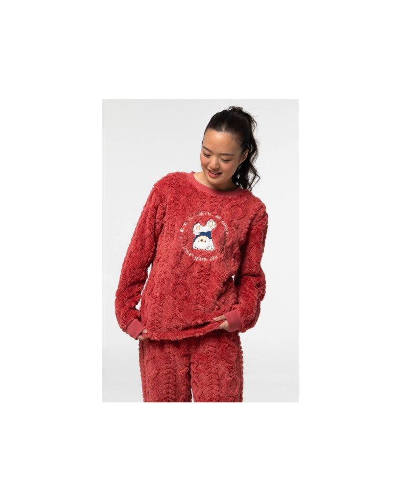 Pijama Coralina Mujer Osito Little Unicorn