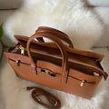 Bolso tote DIANA Grand de piel martillada Zh Leather Bags