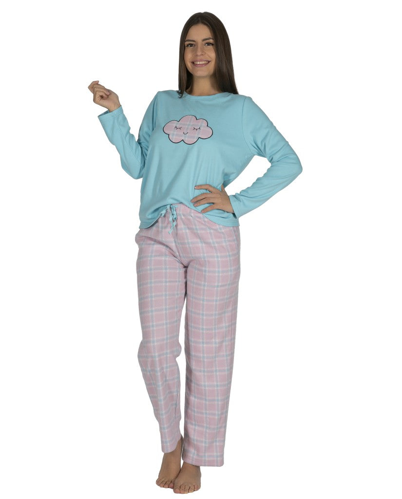 Pijama de Mujer Punto Milano Nube (imagen 4)
