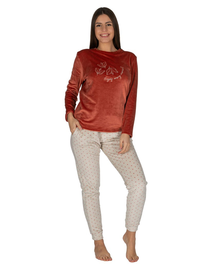 Pijama de Mujer Terciopelo Ref. DP0250 (imagen 2)