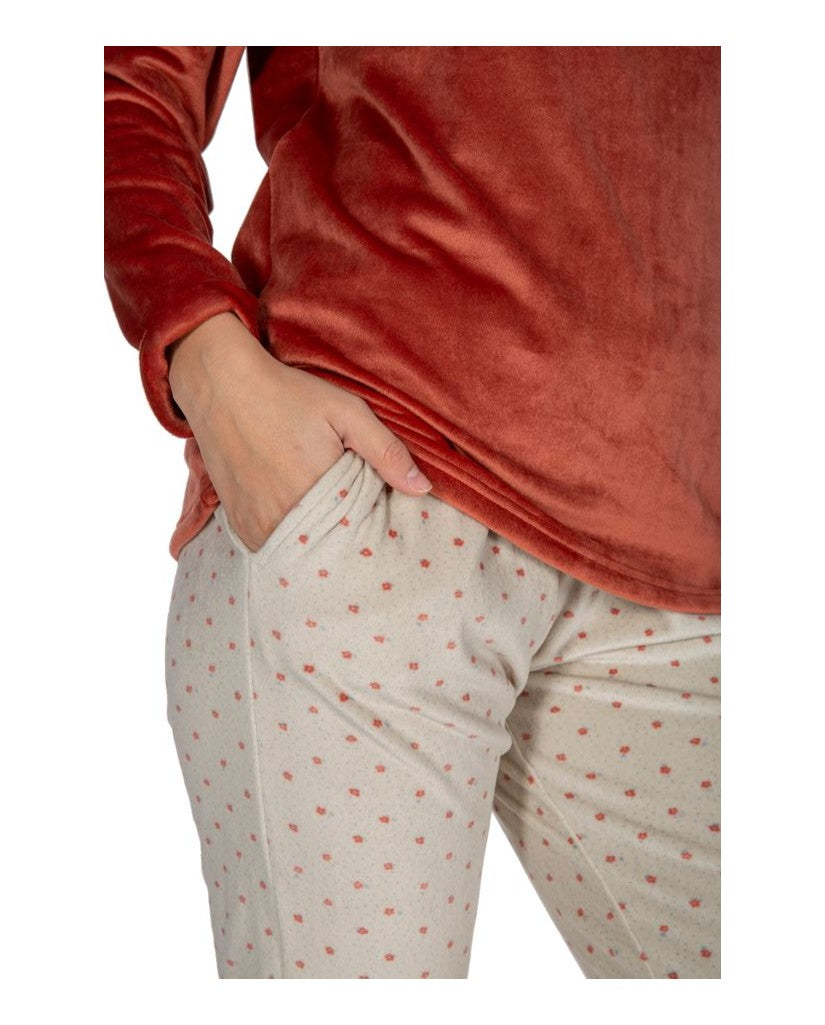 Pijama de Mujer Terciopelo Ref. DP0250 (imagen 4)