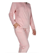 Pijama de Mujer Terciopelo Rosa (imagen 4)