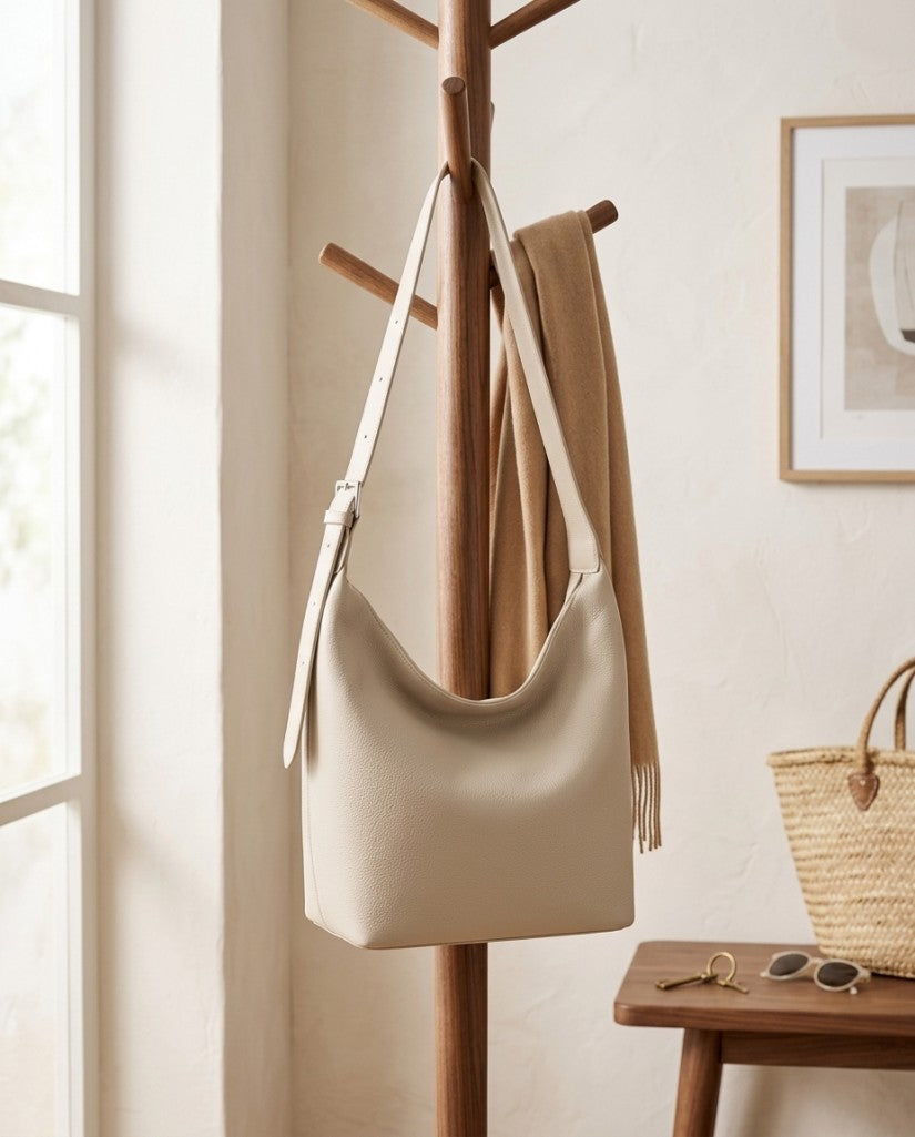 Bolso de Hombro Mujer Liso