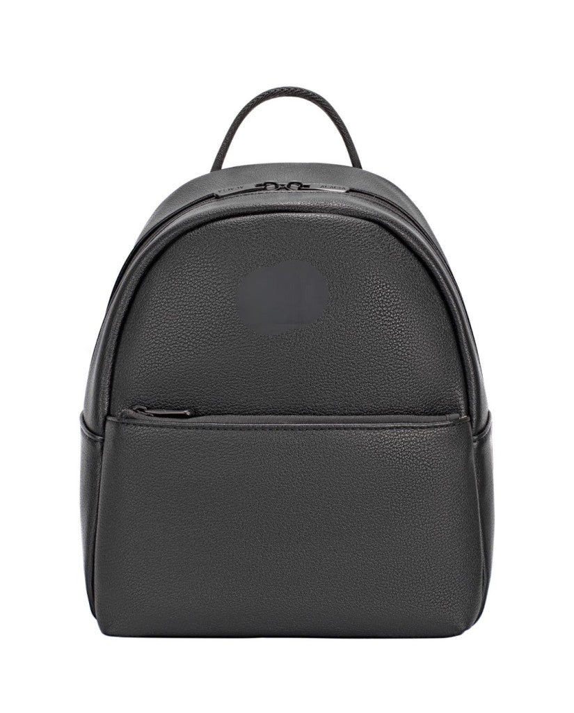 Mochila Básica Lisa con Bolsillo Exterior