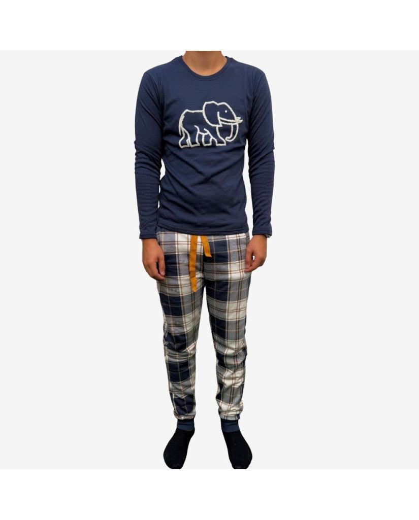 Pijama de Hombre Algodón Elefante