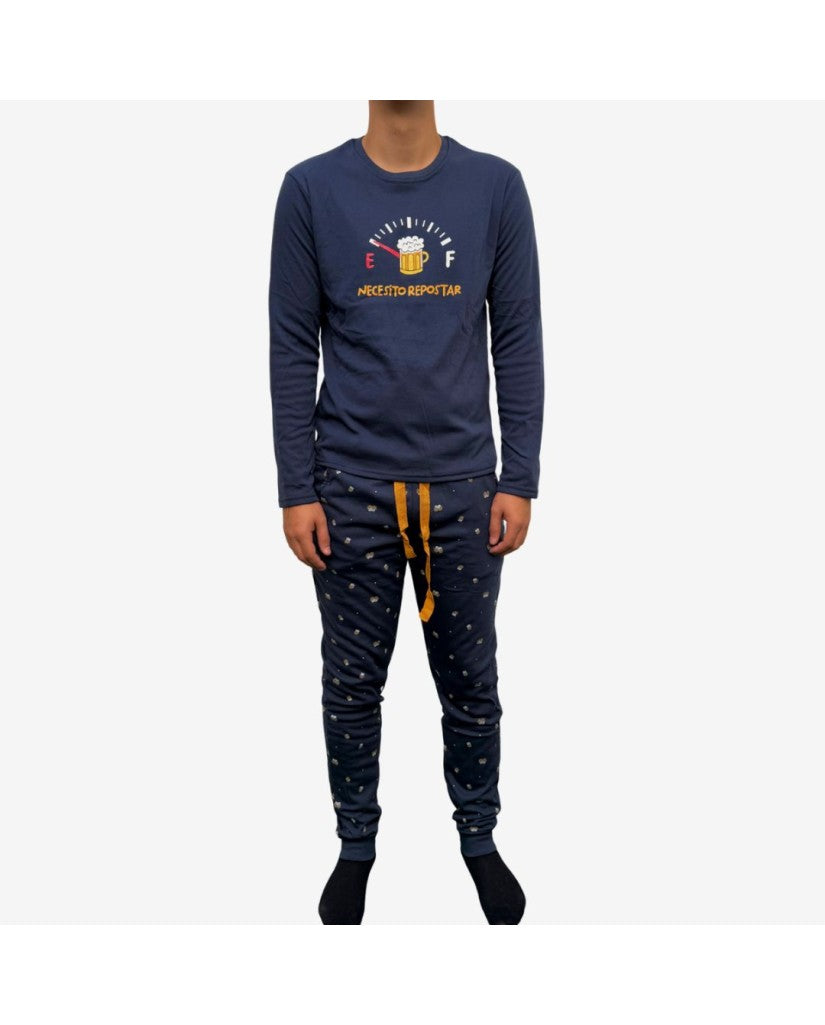 Pijama de Hombre Algodón Cerveza Little Unicorn (imagen 3)