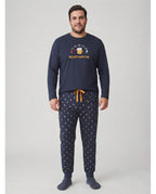 Pijama Manga Larga Hombre Necesito Repostar (imagen 2)