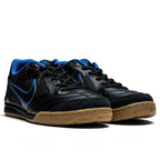 Nike Gato Negro Azul Royal Gum - vista lateral