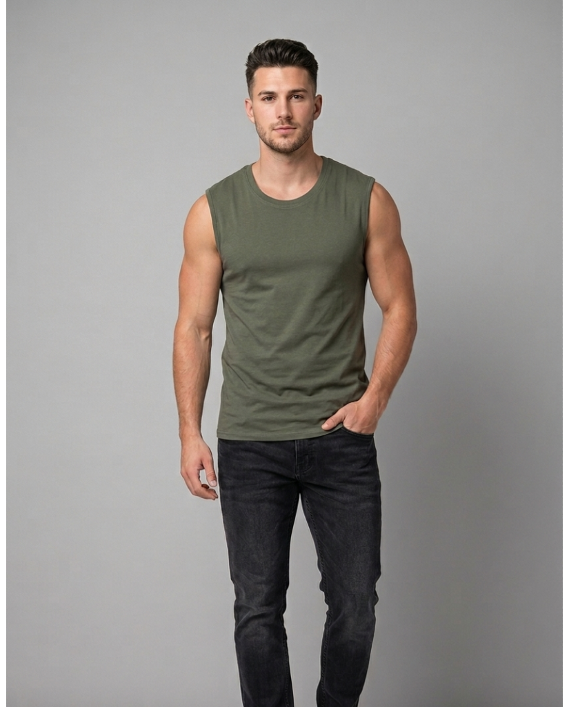 Camiseta sin Mangas Hombre