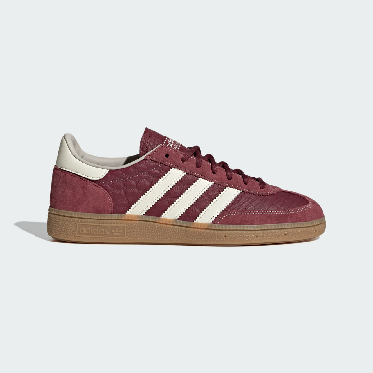 Adidas Handball Spezial rojo sombra - vista lateral