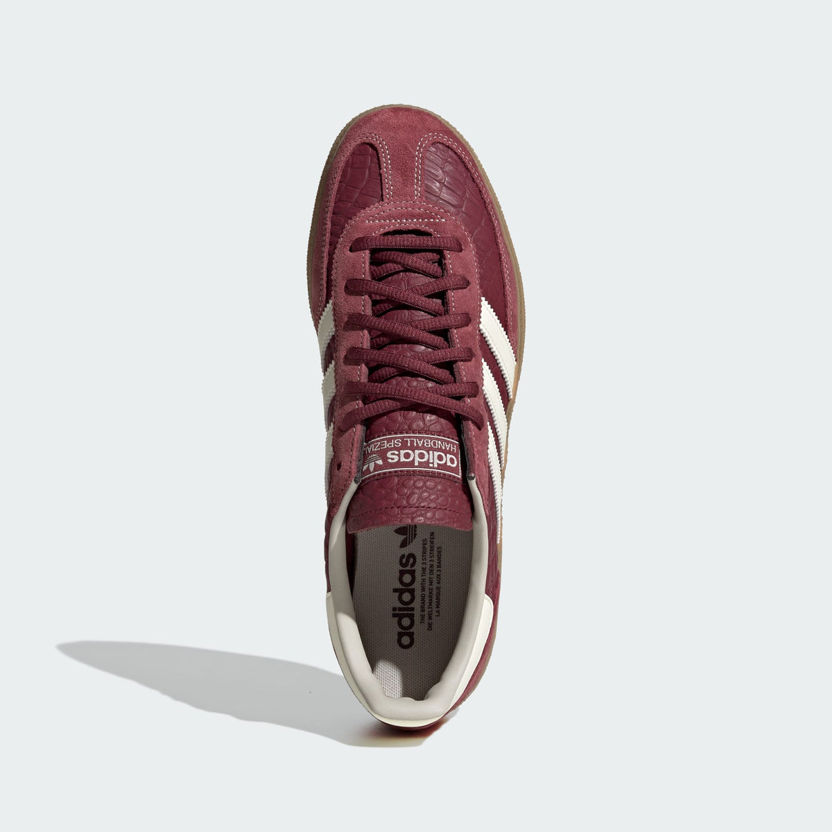 Adidas Handball Spezial rojo sombra - vista trasera