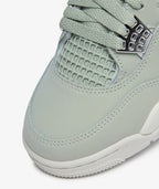 Jordan 4 Retro Seafoam Sail Mujer detalle suela