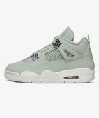 Jordan 4 Retro Seafoam Sail Mujer vista lateral