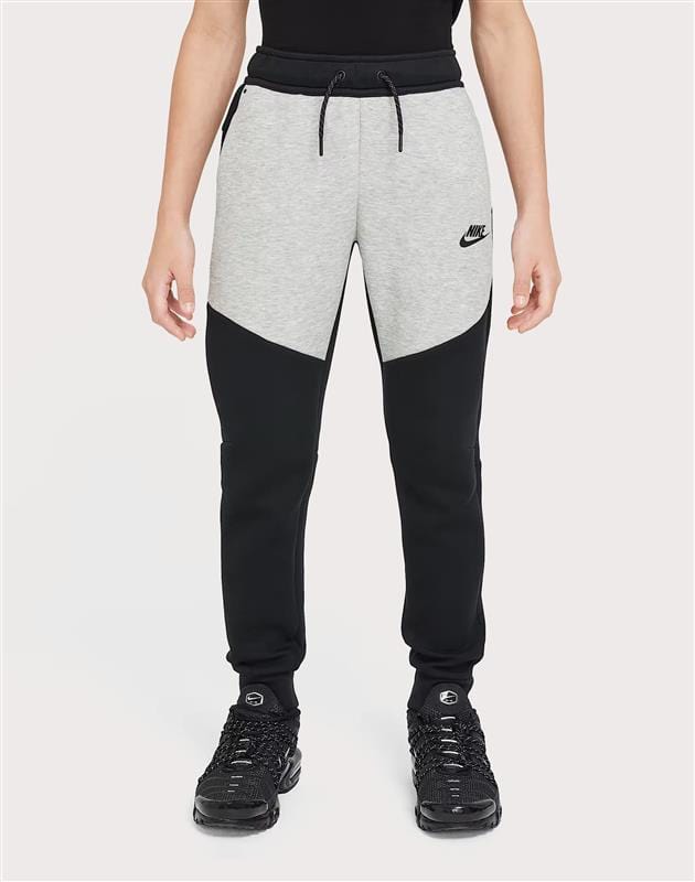 Nike Tech Fleece Joggers Negro/Gris Niño
