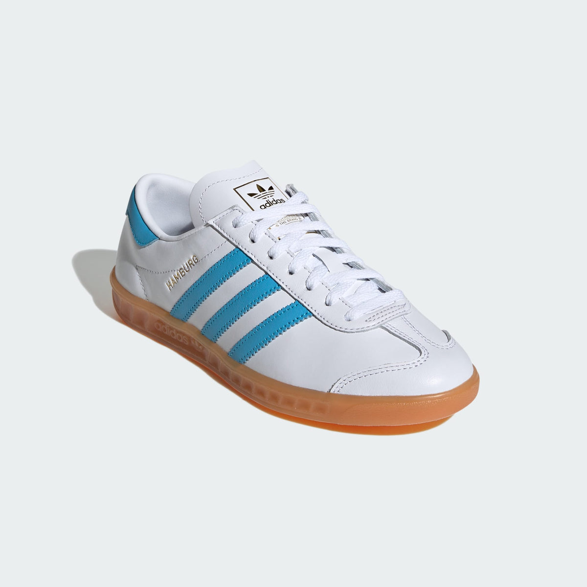 Adidas Hamburg Blanco Nube Sky Rush Gum - vista trasera