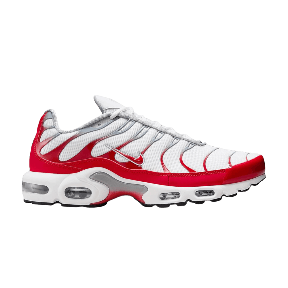 Nike Air Max Plus Blanco Rojo Universitario Gris Lobo