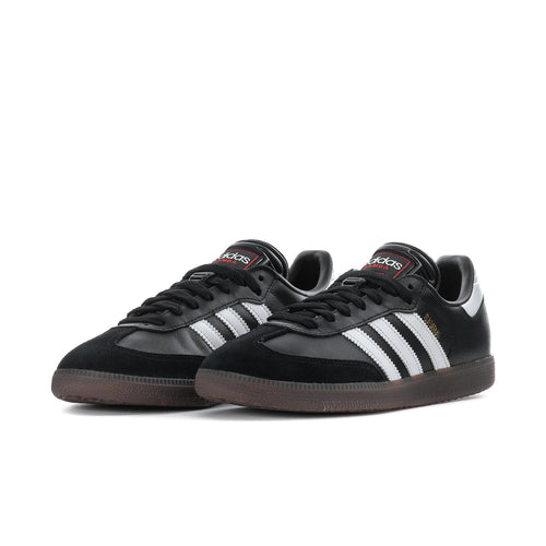 Adidas Samba Indoor Negra, Blanca y Roja - vista lateral