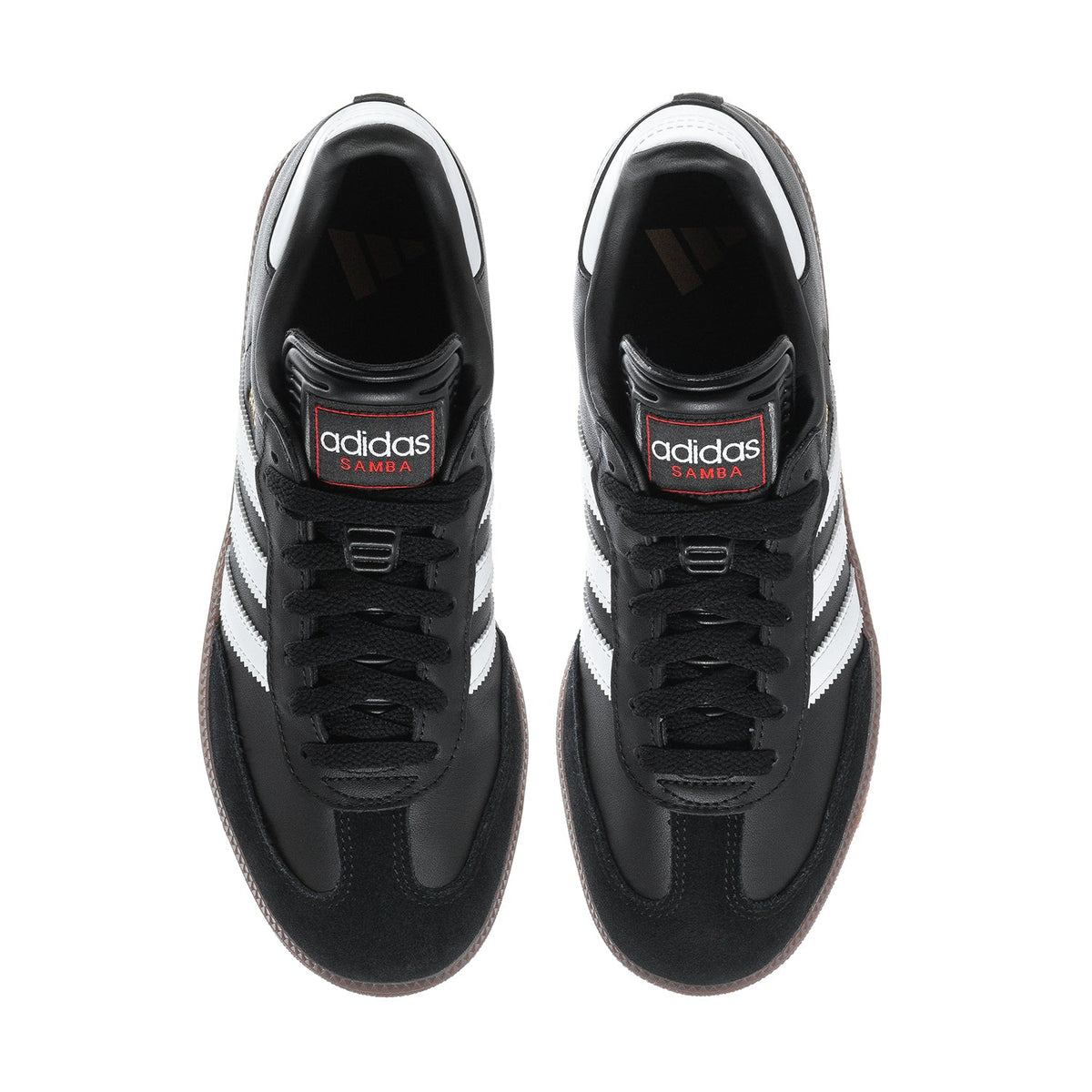 Adidas Samba Indoor Negra, Blanca y Roja - detalle